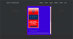Desktop Screenshot of nextfrontier.org
